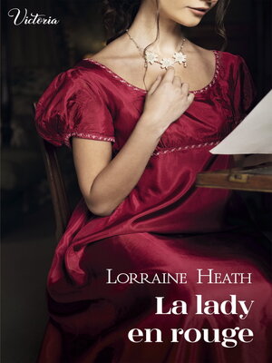 cover image of La lady en rouge